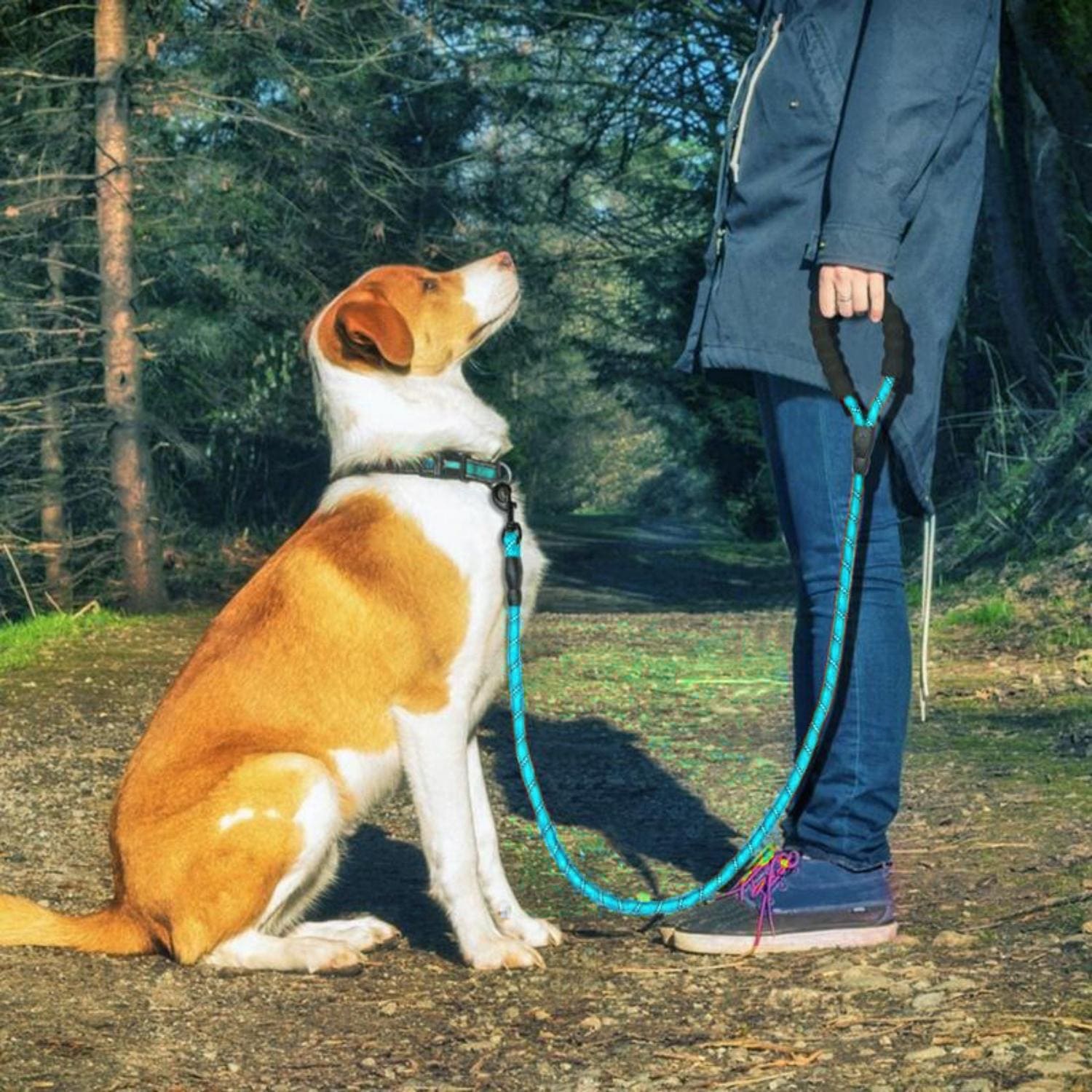 Jokidog  Laisse lasso pour chien Bio-Beta Heavy 16 mm noir
